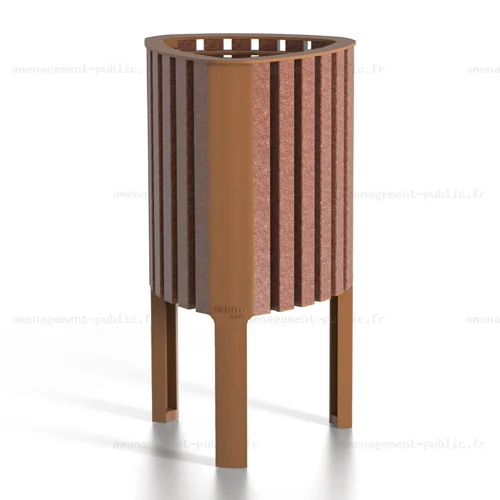 Corbeille Gea plastique recyclé